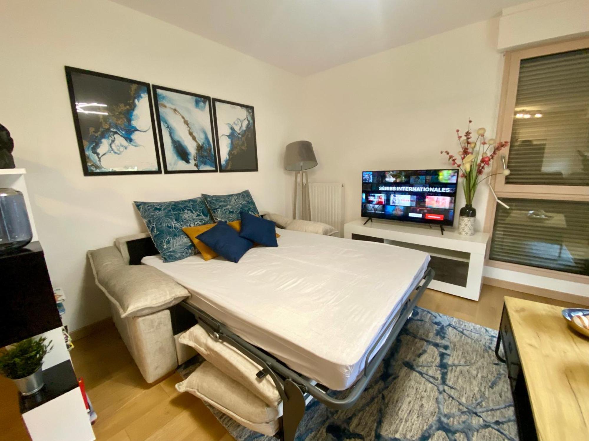 Apartmán Loft Industriel A Cote De La Defense Nanterre Exteriér fotografie